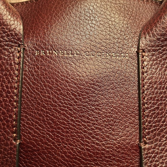 Brunello Cucinelli shoulder bag new with tag fur & leather & dustbag NEW! - Picture 6 of 10